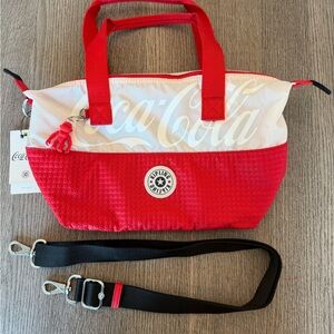 KIPLING COCA-COLA small bag NWT KI6656 MINI WILD RED NEW